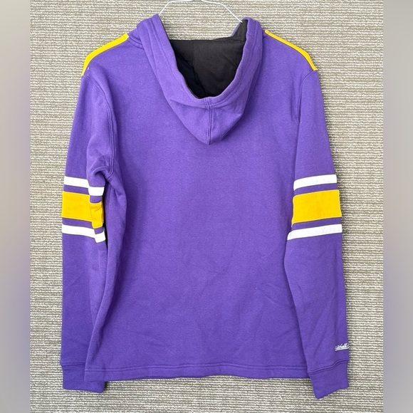 LA Lakers NBA Hoodie Size Small Mitchell & Ness - Picture 3 of 5